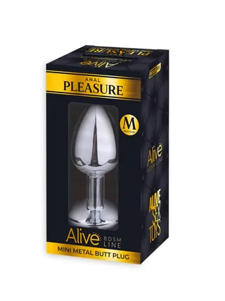 Adrien Lastic Metal Anal Plug M - White