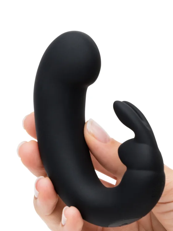 Fifty Shades | Sensation Rechargeable G-Spot Rabbit Vibrator : Black