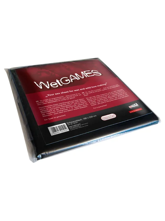 JoyDivision | Sexmax Wetgames 180cm x 220cm:  Black
