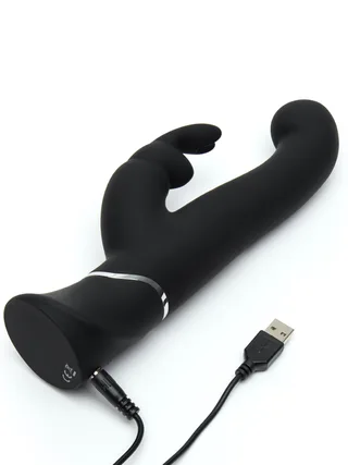 Lovehoney Happy Rabbit G-Spot Stroking Vibrator -  Black