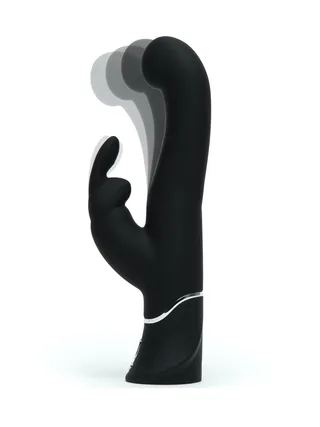 Lovehoney Happy Rabbit G-Spot Stroking Vibrator -  Black
