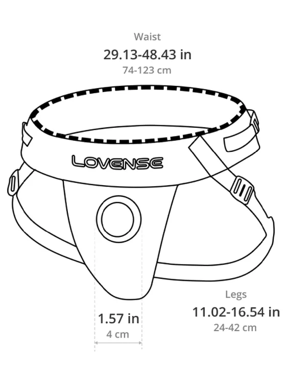 Lovense | Strapless Harness for Lapis
