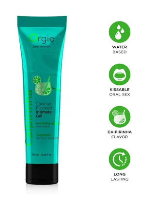 Orgie Lube Tube Cocktail - Caipirinha - 100ml