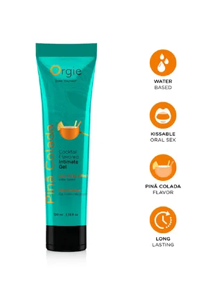 Orgie Lube Tube Cocktail - Pina Colada - 100ml