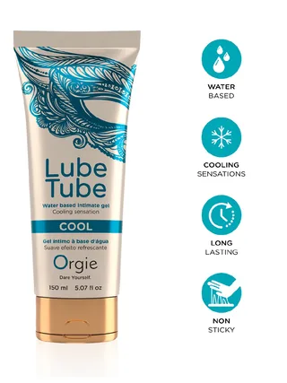 Orgie Lube Tube - Cool - 150ml