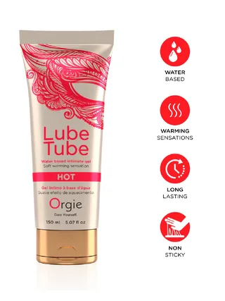 Orgie Lube Tube Hot - 150 ml