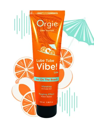Orgie Lube Tube Vibe! - Low - Sex On The Beach - 100ml