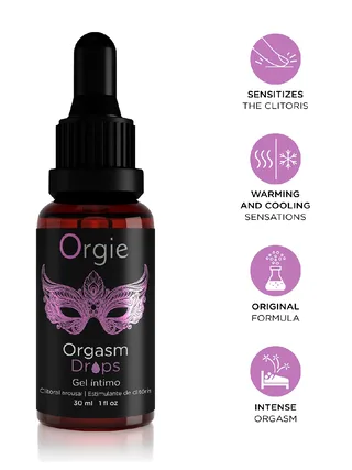 Orgie Orgasm Drops - Clitoral Arousal - 30 ml