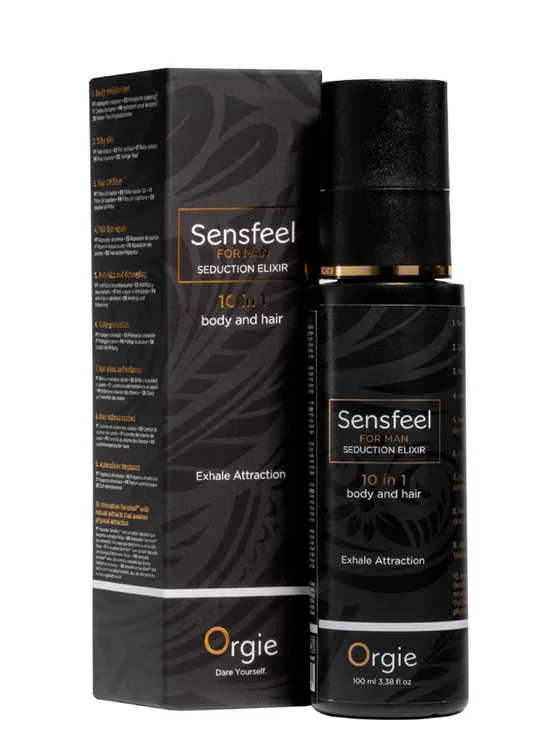 Orgie Sensfeel - Seduction Elixir 10 In 1 for Men - 100ml