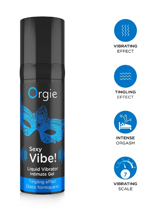 Orgie Sexy Vibe! - Liquid Vibrator - 15ml